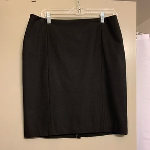 Black Ann Taylor LOFT Pencil Skirt